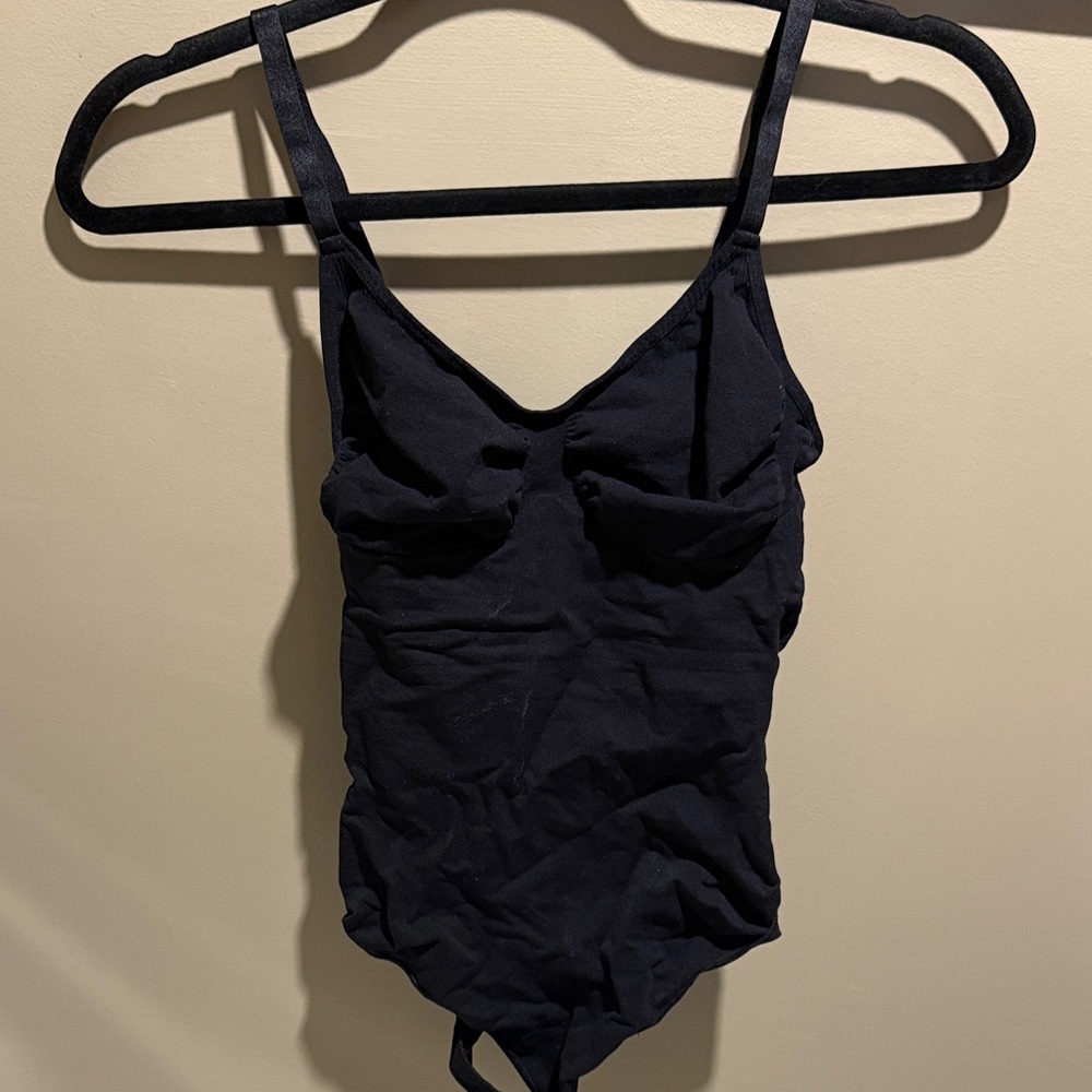 SKIMS Black Bodysuit